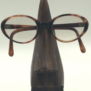 VINTAGE OVAL TORTOISE SUNGLASSES FRAMES FRANCE